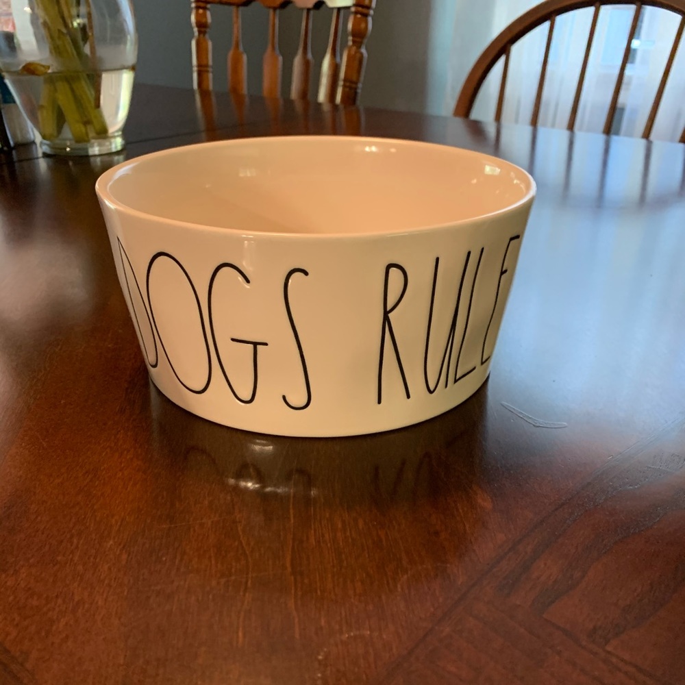 Rae Dunn dog bowl